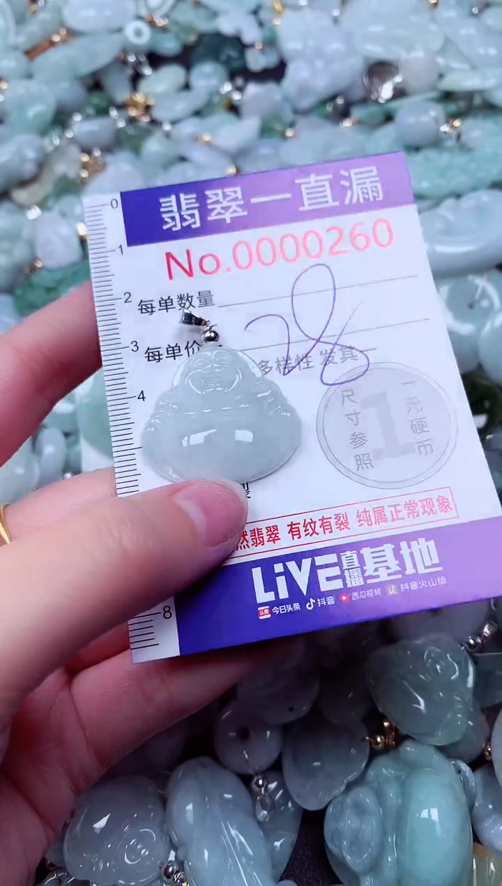 吊坠(不含链)未镶嵌翡翠260