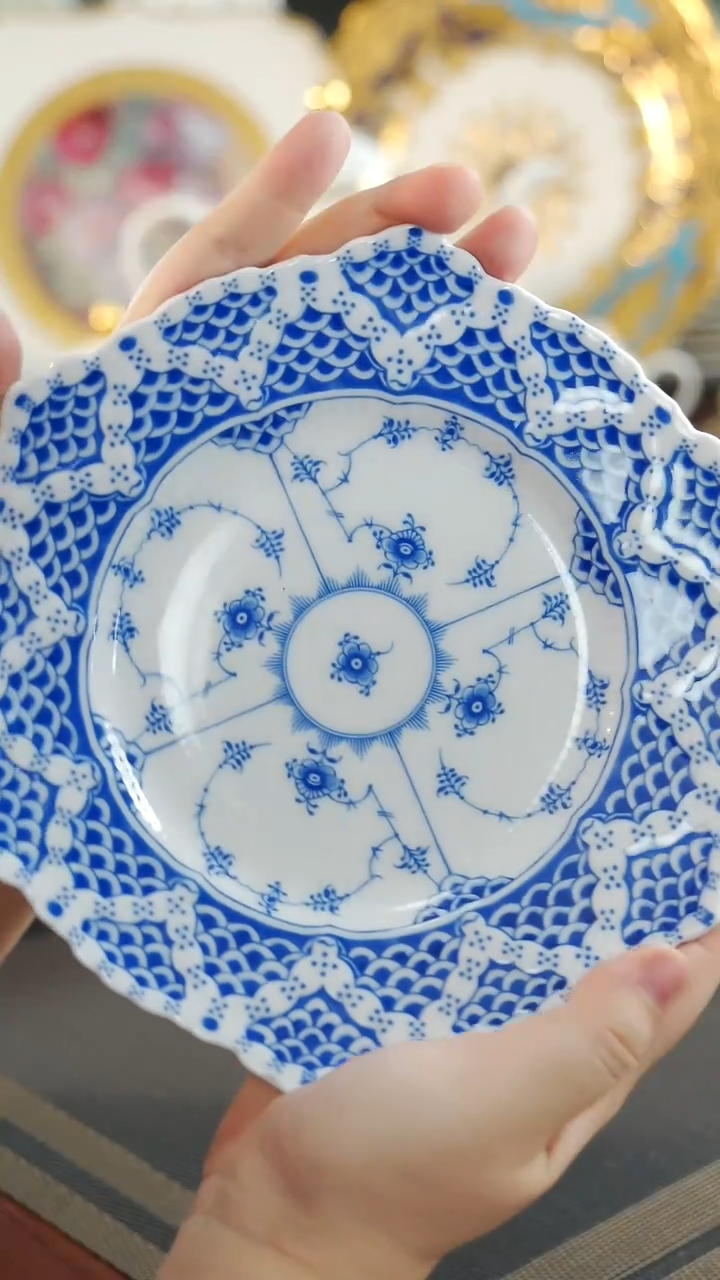 【闪购商品】瓷片六角盘 福利价 福利价