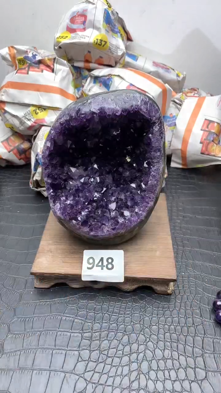 【闪购商品】紫晶1未镶嵌948号摆件