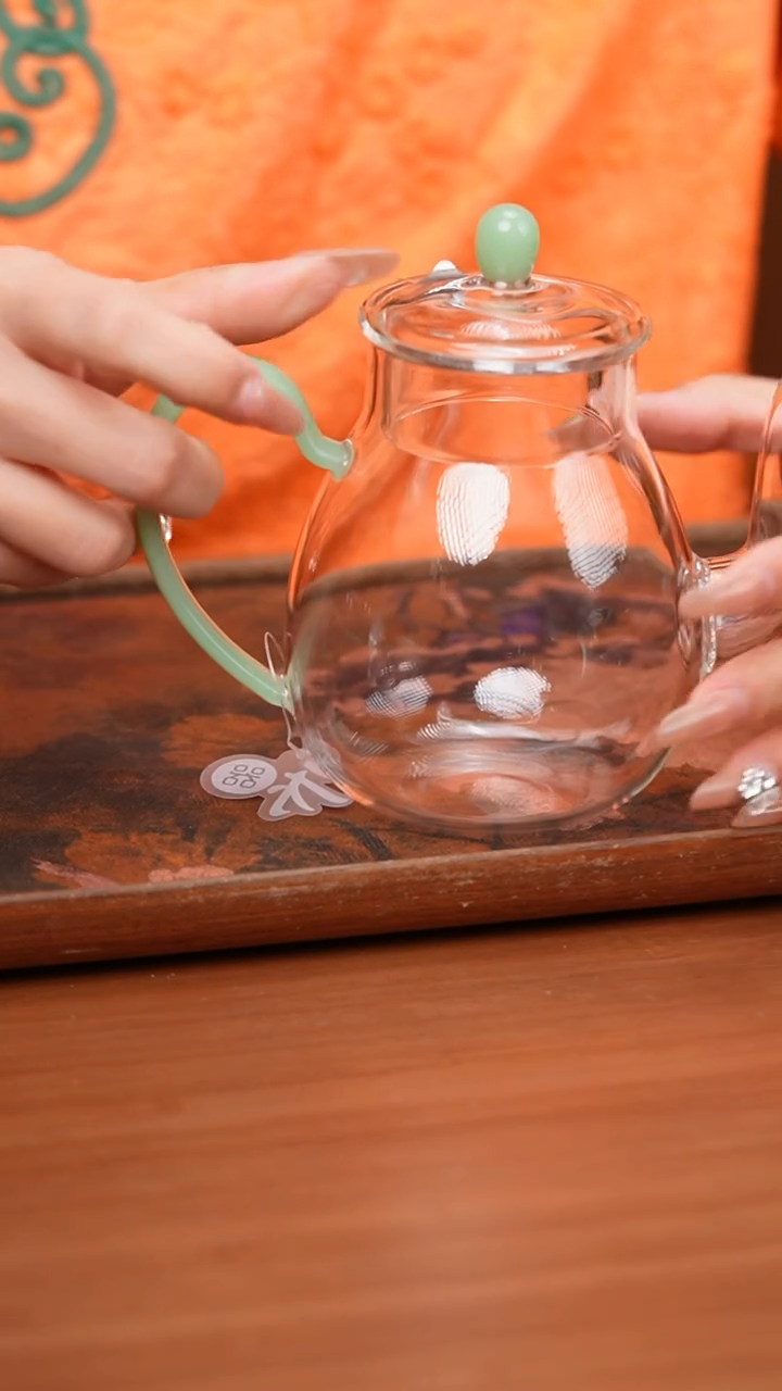 【闪购商品】禾器/晶彩云仕壶/浅玉色/定制版