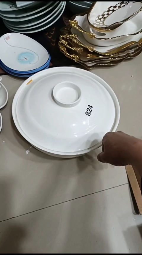 瓷824炉底一套12寸