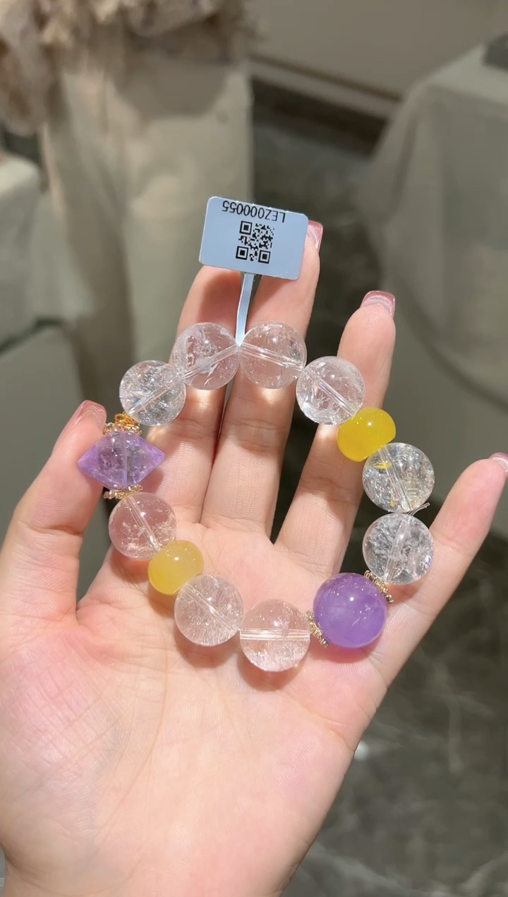 水晶手串未镶嵌手串