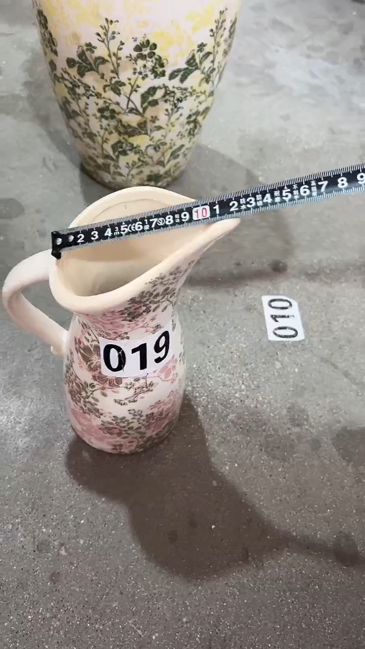 【闪购商品】陶瓷微瑕花盆高26cm内口10cm
