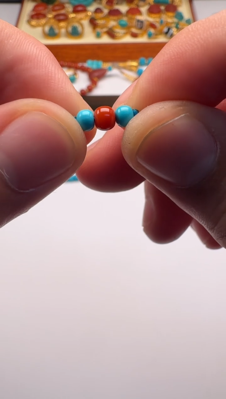 未镶嵌绿松石挂件沈*配饰配饰