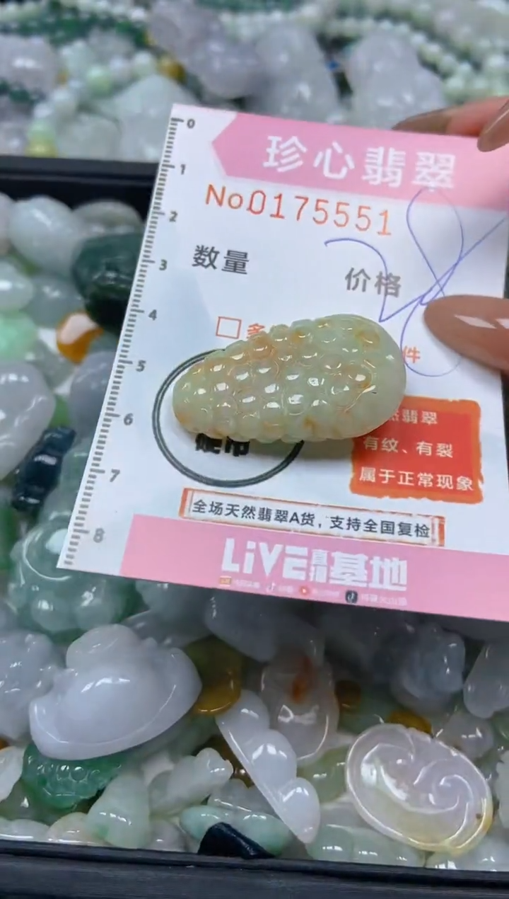 【闪购商品】翡翠颈饰未镶嵌闪购0175551