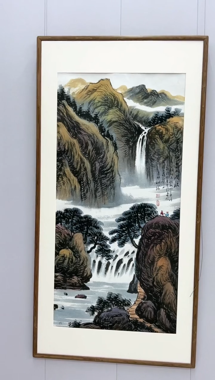 【闪购商品】绘画陈发源-8平尺-国画-宣纸发货-金