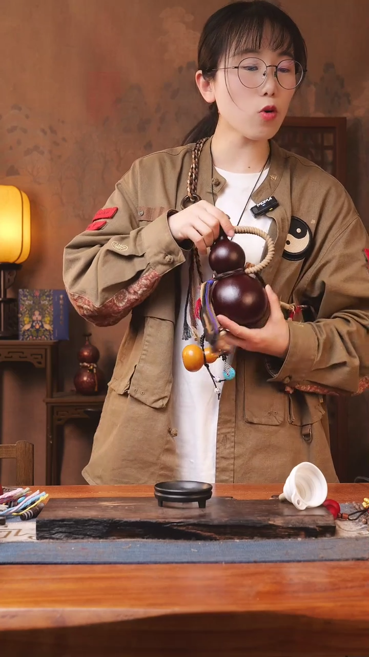 【闪购商品】219号精品大漆葫芦防腐防渗装水茶酒