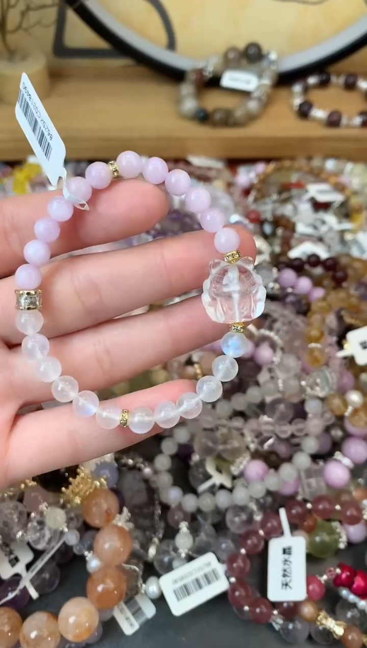 【闪购商品】锂辉石手串未镶嵌409