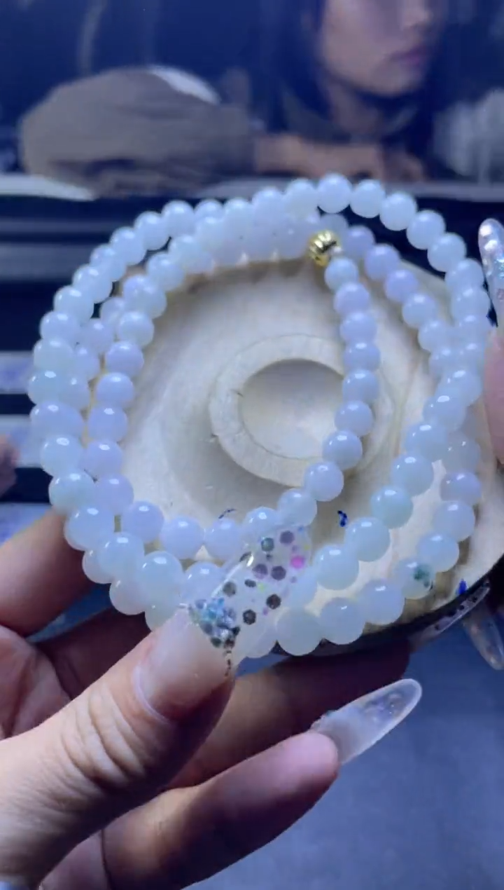 【闪购商品】定制翡翠未镶嵌珠串