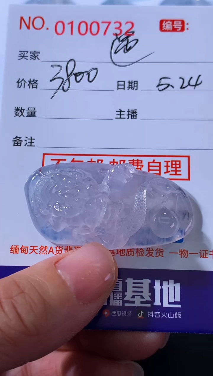 翡翠未镶嵌颈饰撸