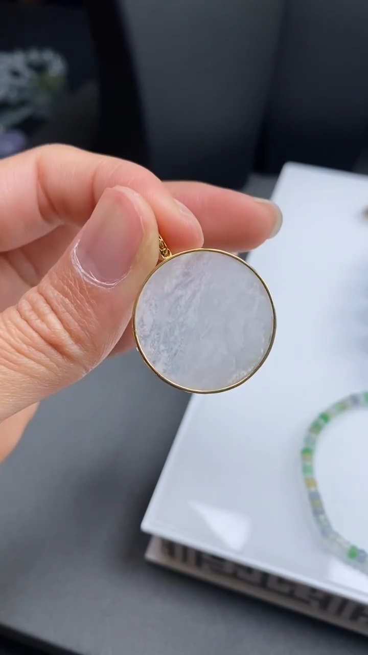 【闪购商品】定制翡翠未镶嵌翡翠无事牌