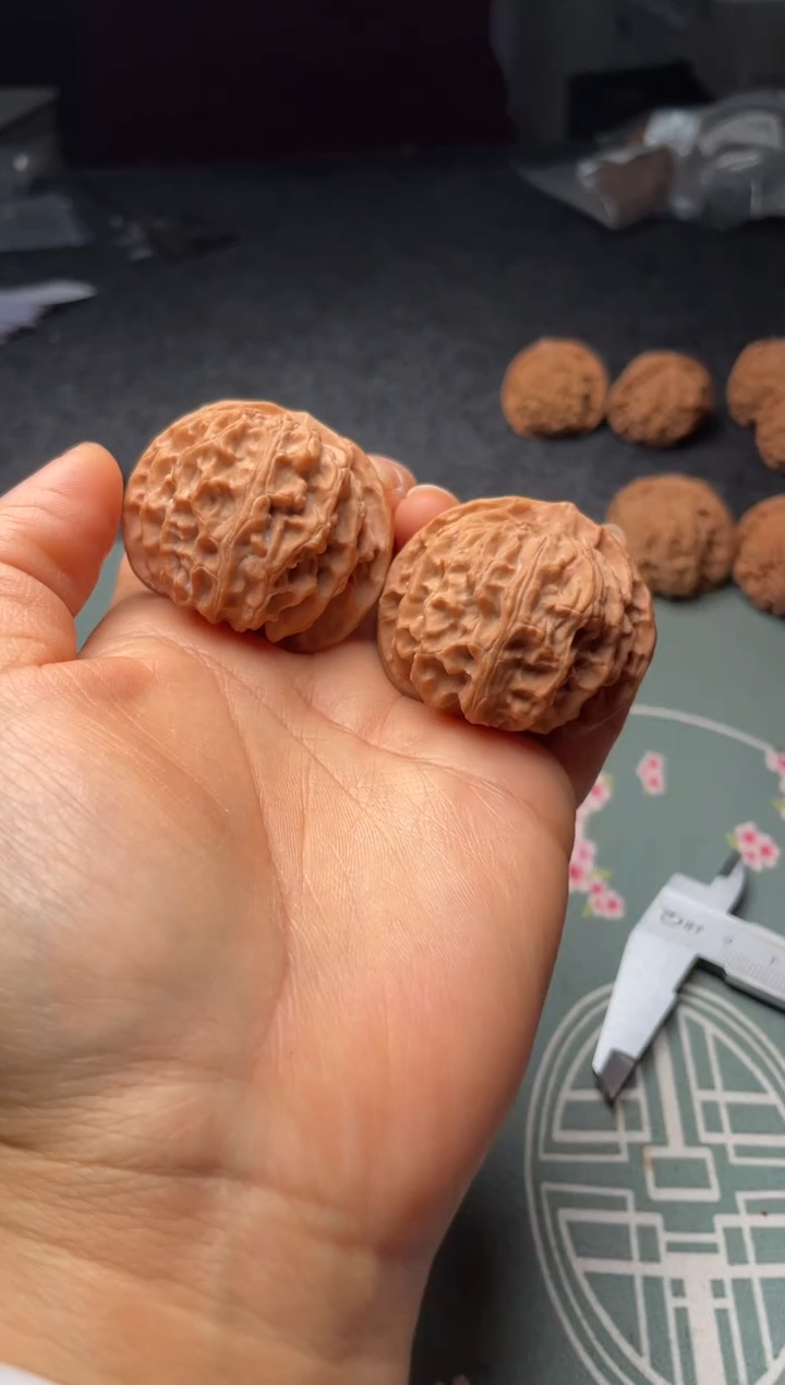 把件文玩核桃w107 苹果园 42尺