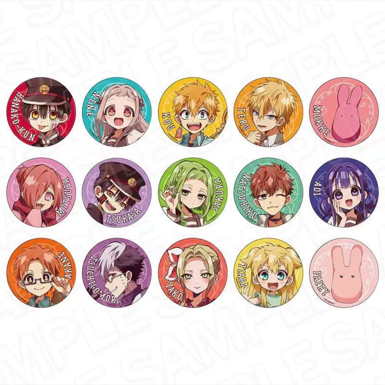 【花子放课后吧唧】地缚少年花子君放课后吧唧徽章（盲盒代拆）