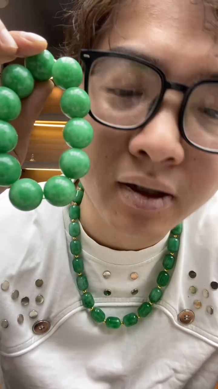 未镶嵌手串翡翠20mm大哥手串