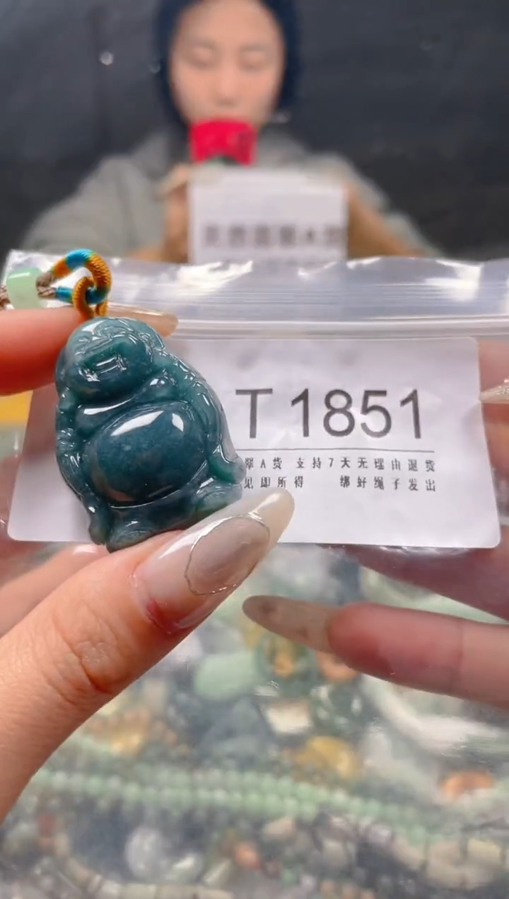 【闪购商品】翡翠颈饰未镶嵌/T/翡翠A货一图一物