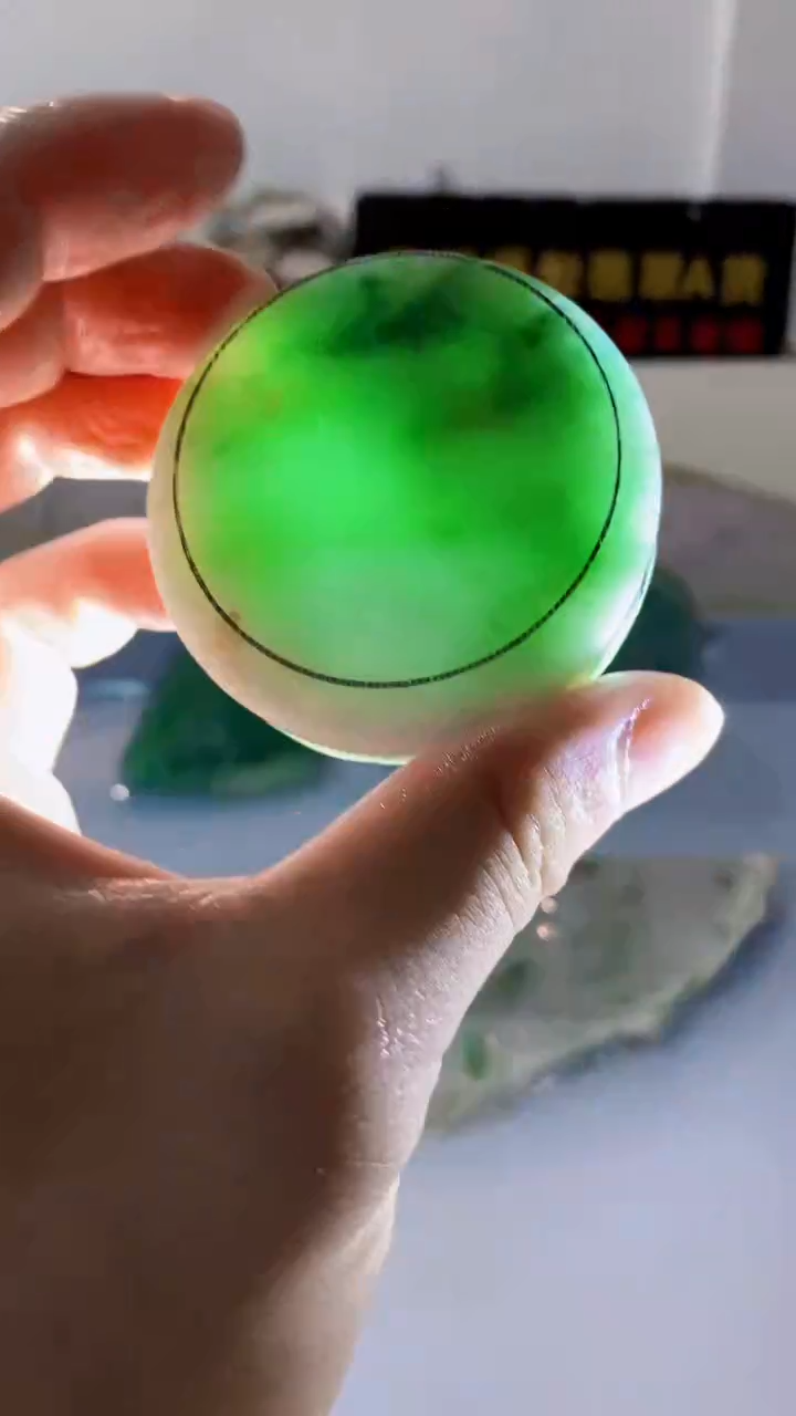 颈饰未镶嵌翡翠缅甸A货翡翠455