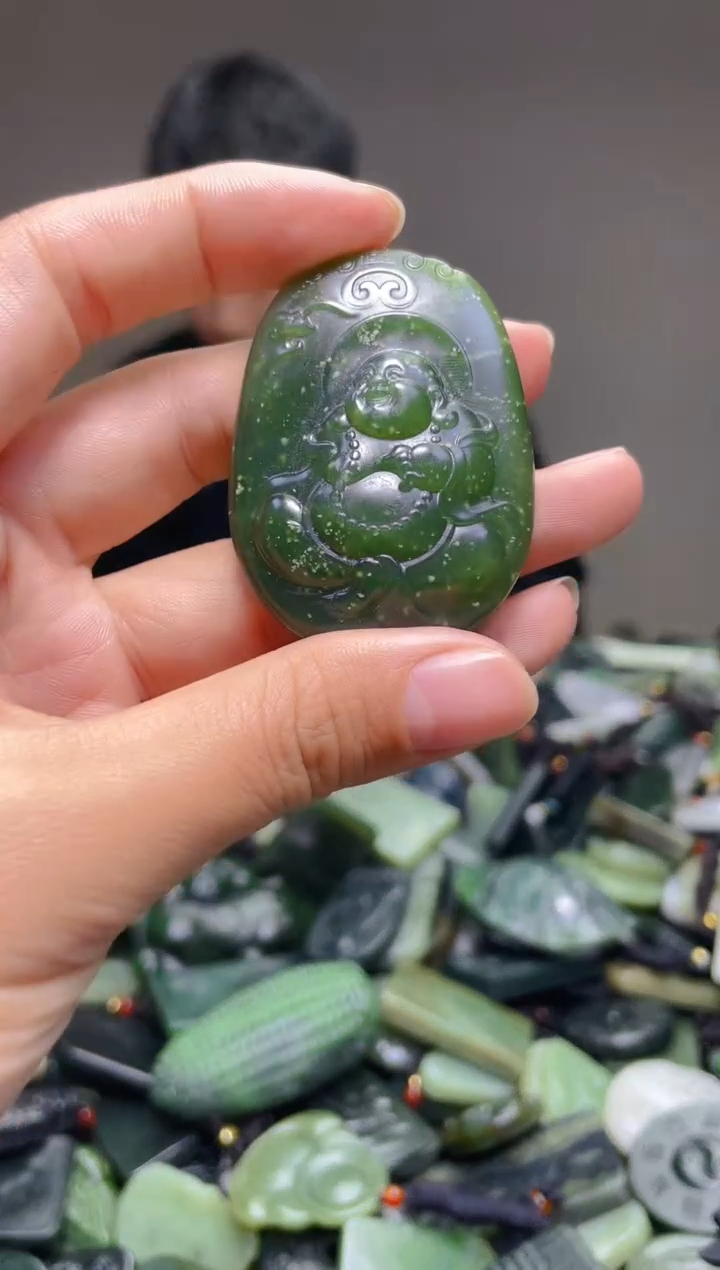 颈饰未镶嵌和田玉1146