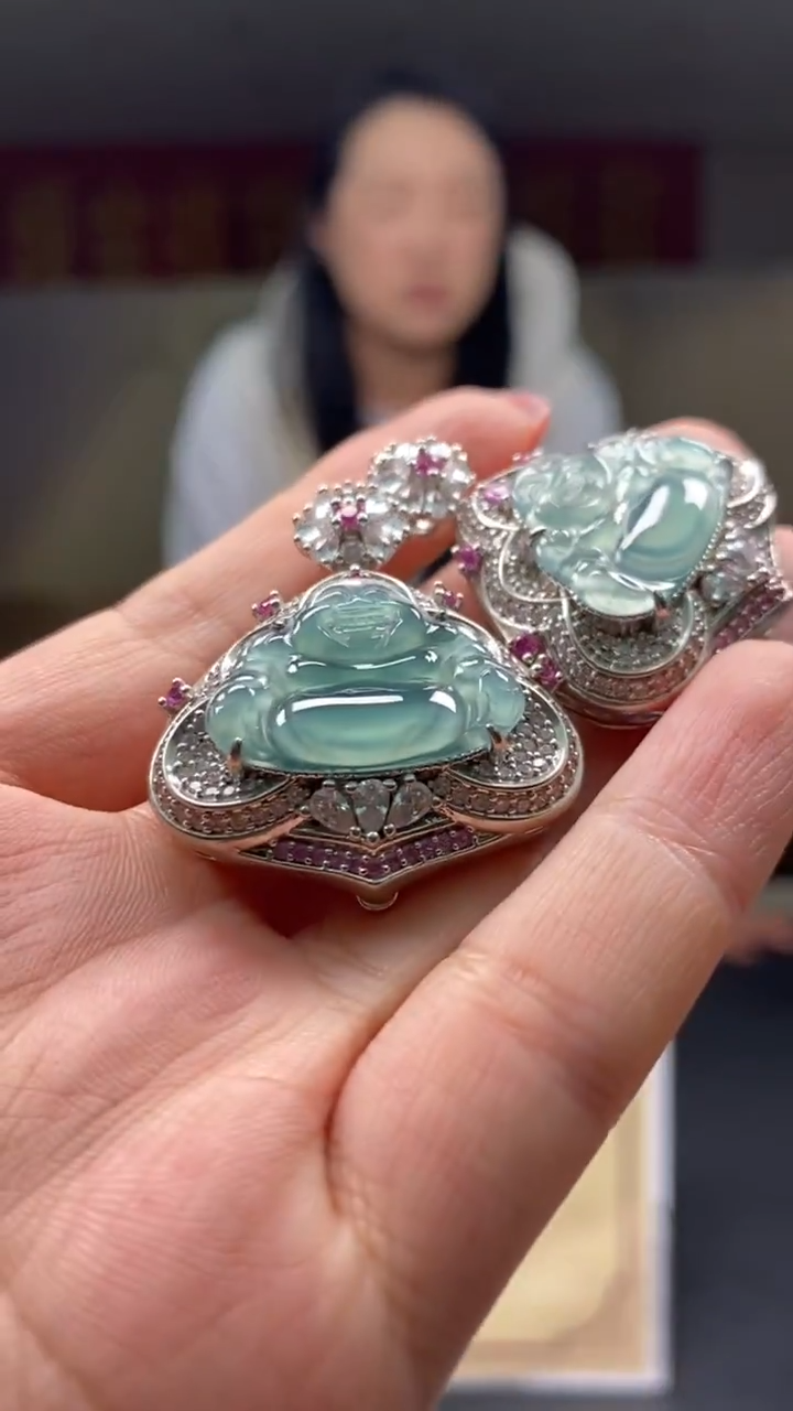 颈饰未镶嵌翡翠多样性发货【只发一件】*q18配链