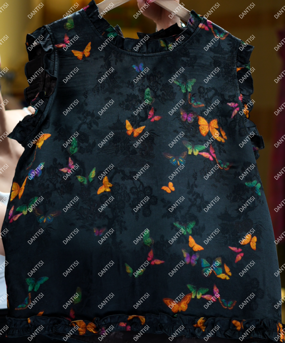 拾柒<<非遗美学>>1345夏季新款无袖花边背心