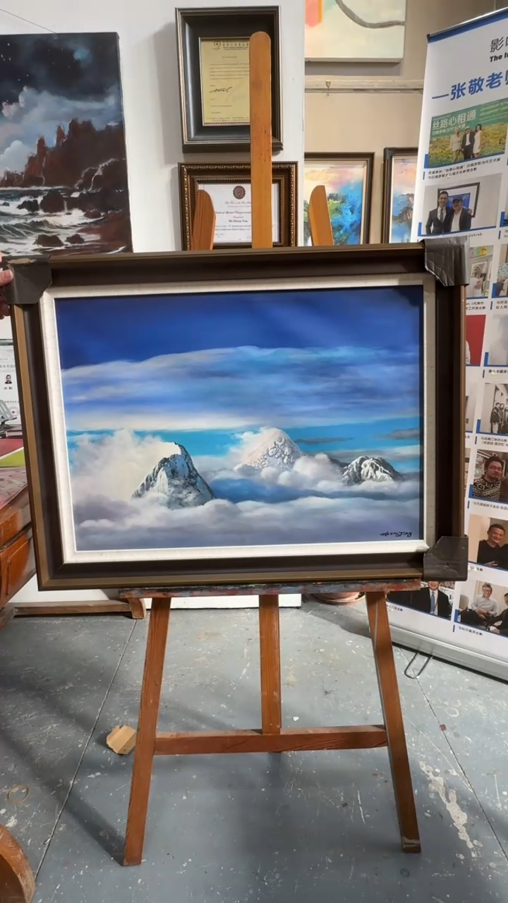 【闪购商品】绘画张敬手绘油画