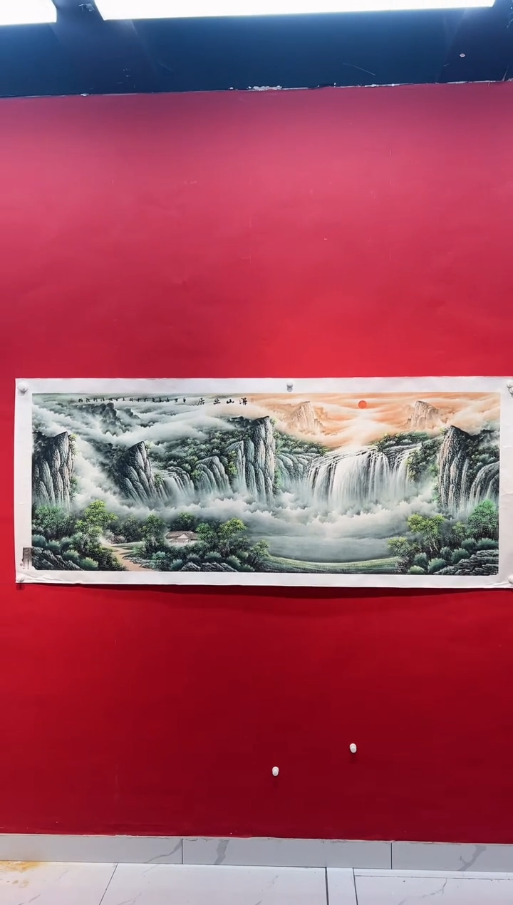 国画画家陆远华纯手绘原作