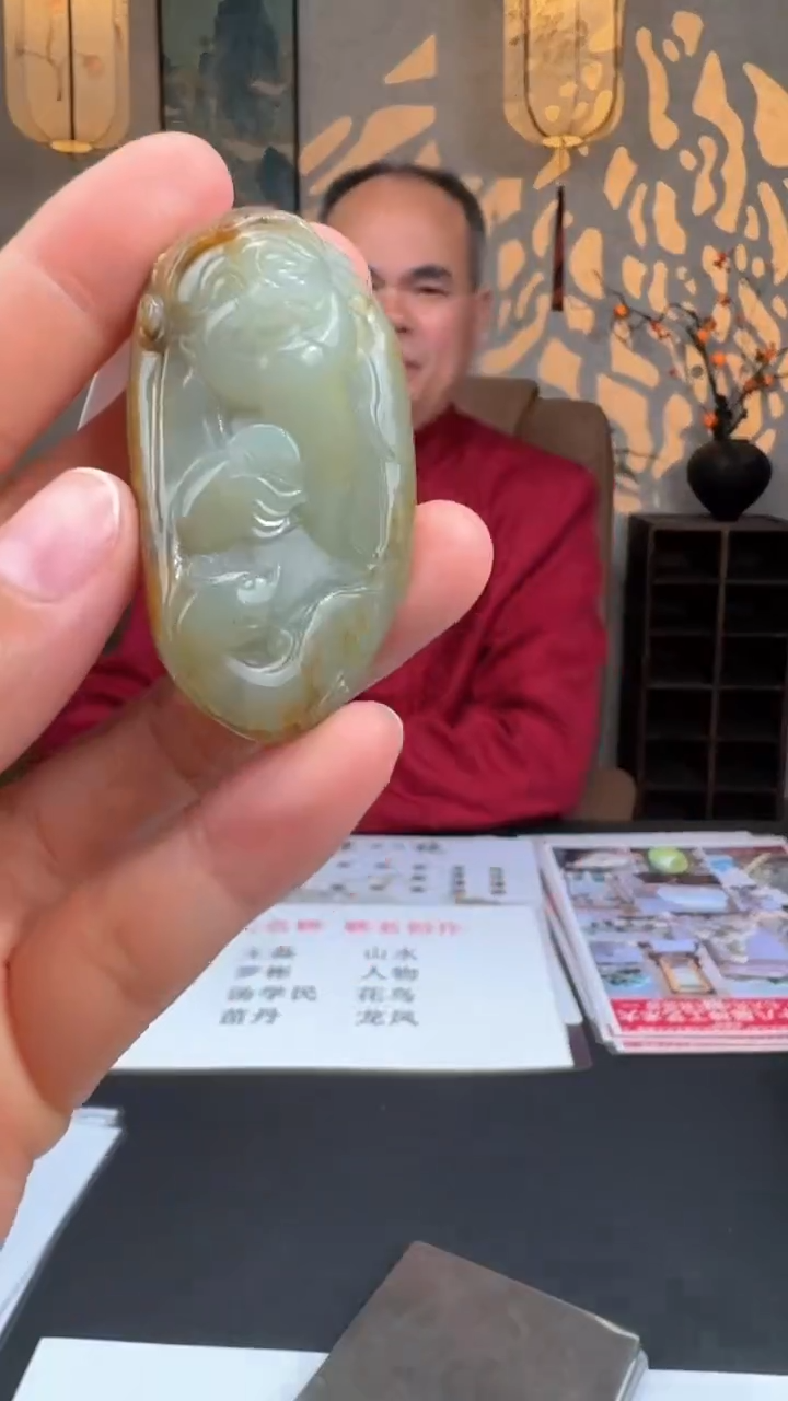 和田玉未镶嵌吊坠(不含链)多样性发起一102