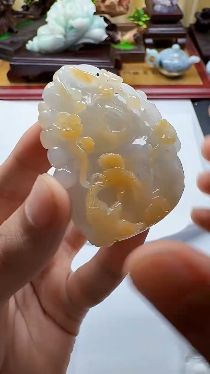 吊坠(不含链)未镶嵌翡翠1