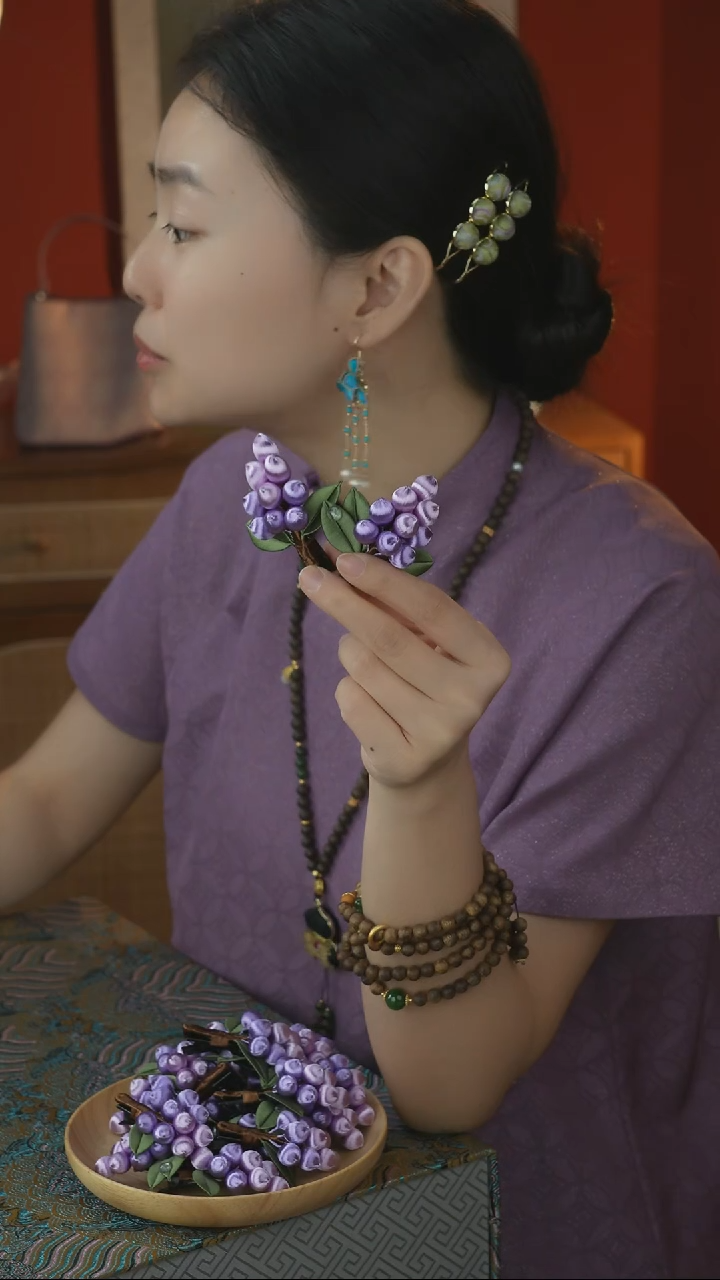 刺绣纯手工非遗国风饰品