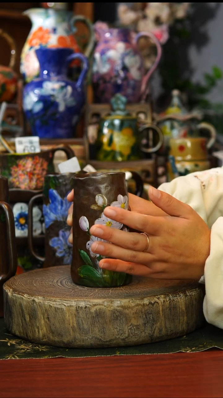 陶瓷79景德镇手工高温釉下彩