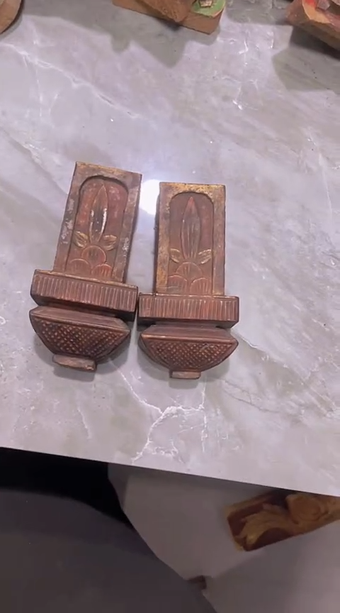 【闪购商品】香榧木2个孤品木雕15