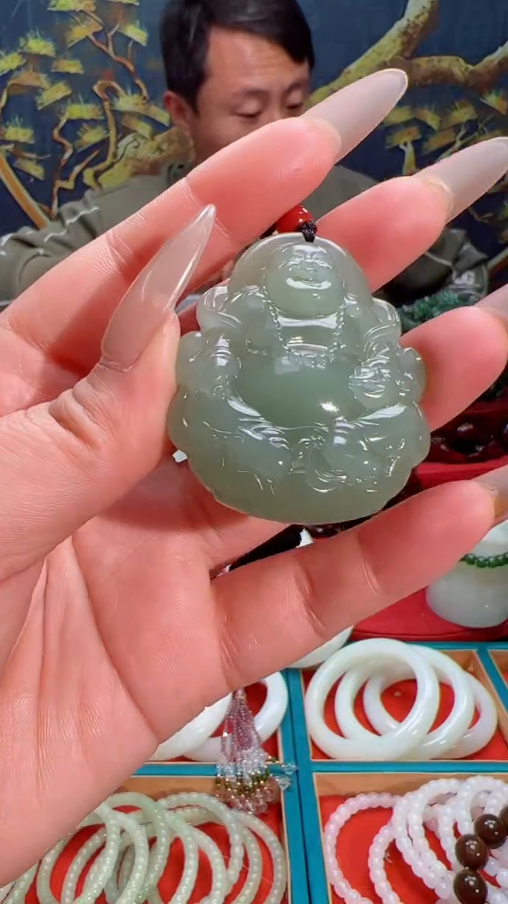 【闪购商品】和田玉吊坠未镶嵌1