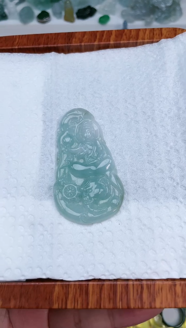 【闪购商品】翡翠颈饰未镶嵌普贤