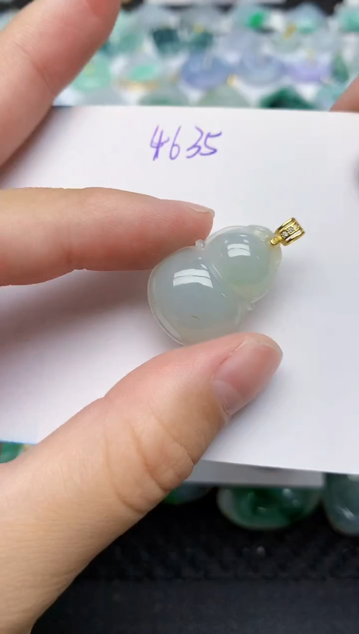 颈饰未镶嵌翡翠 天然缅甸A货翡翠百元以上9元证书费自理1