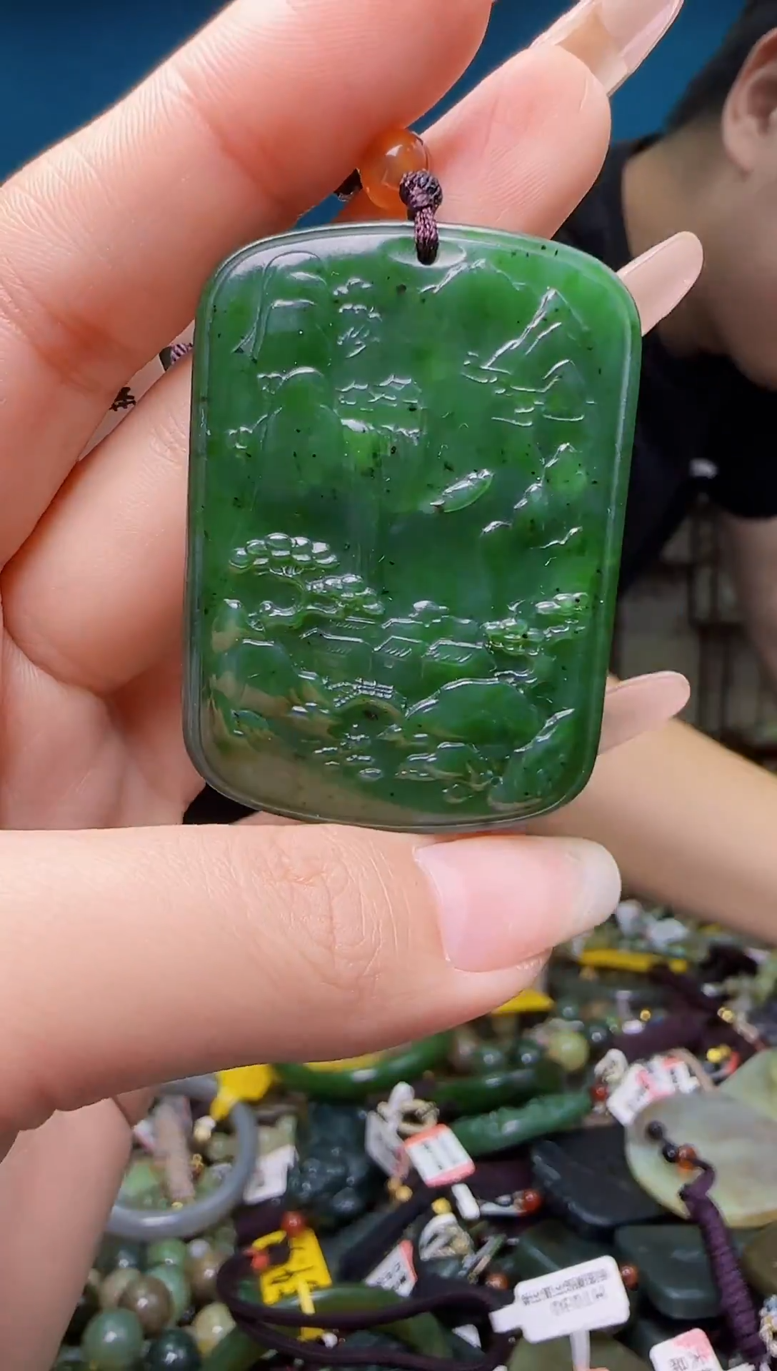 颈饰未镶嵌和田玉1