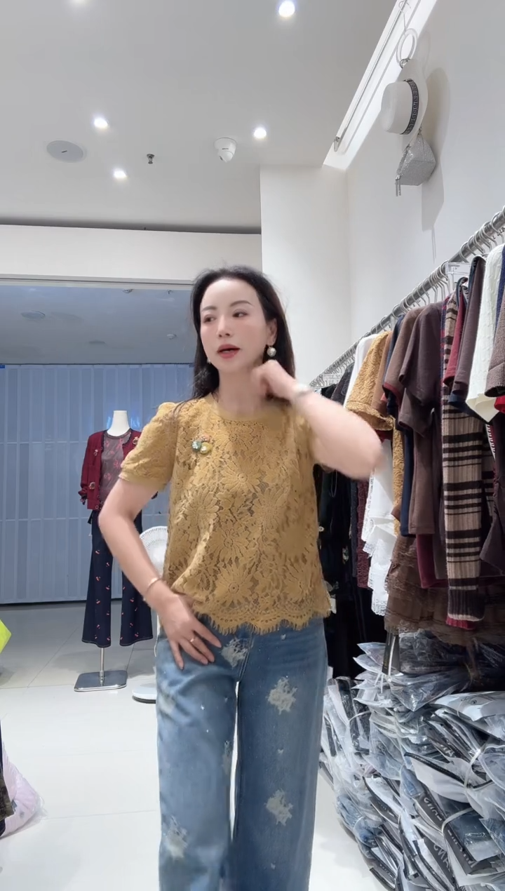 ?**子金桔子 黄色 上衣 专属 链接 L