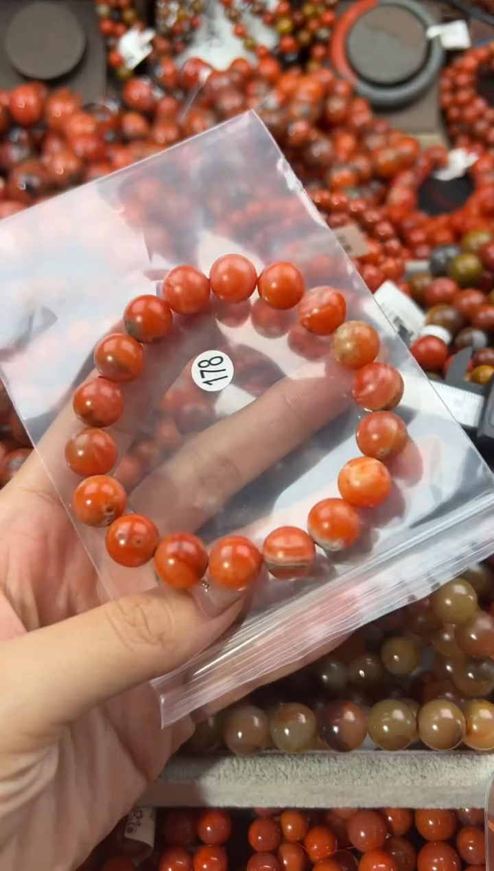 未镶嵌手串南红玛瑙11+