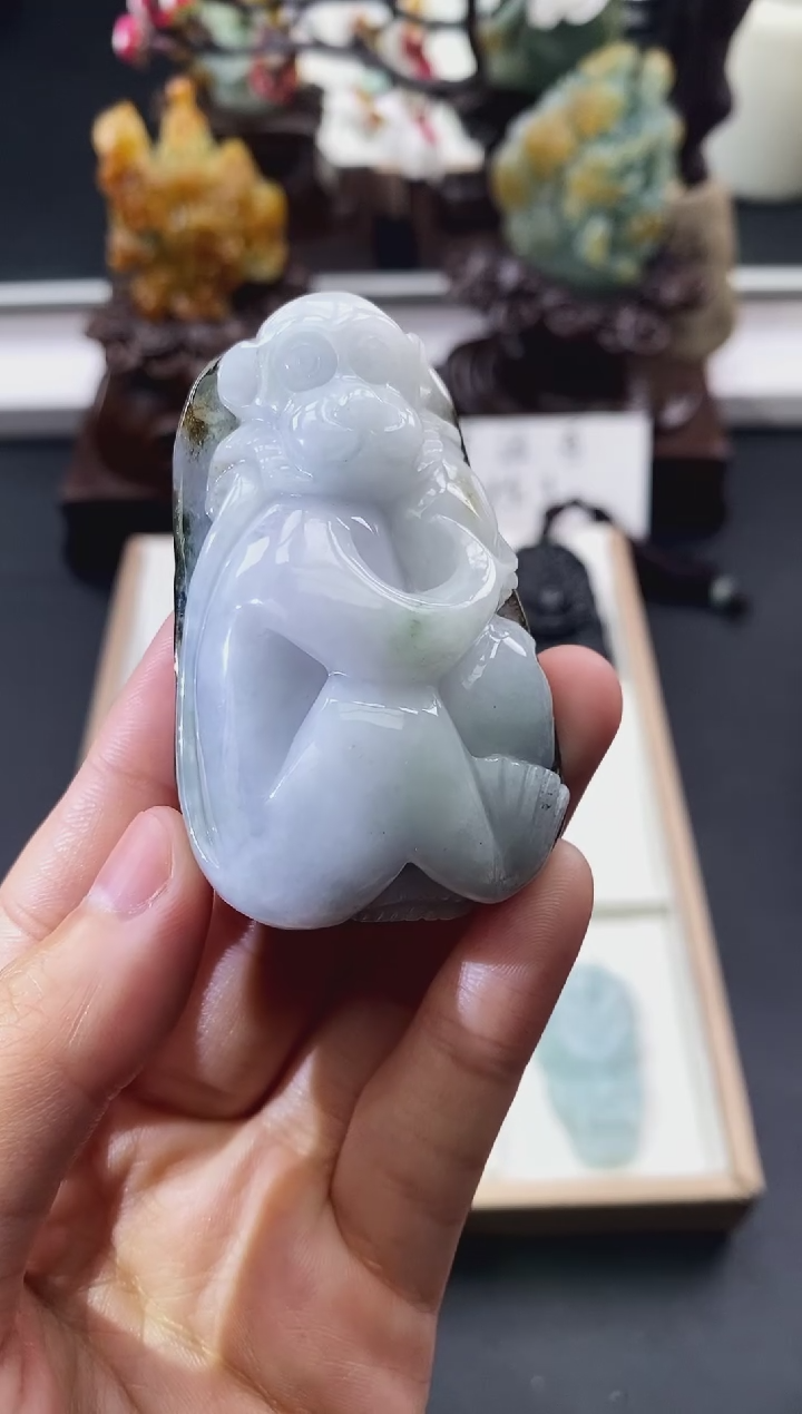 颈饰未镶嵌翡翠天然缅甸A货翡翠