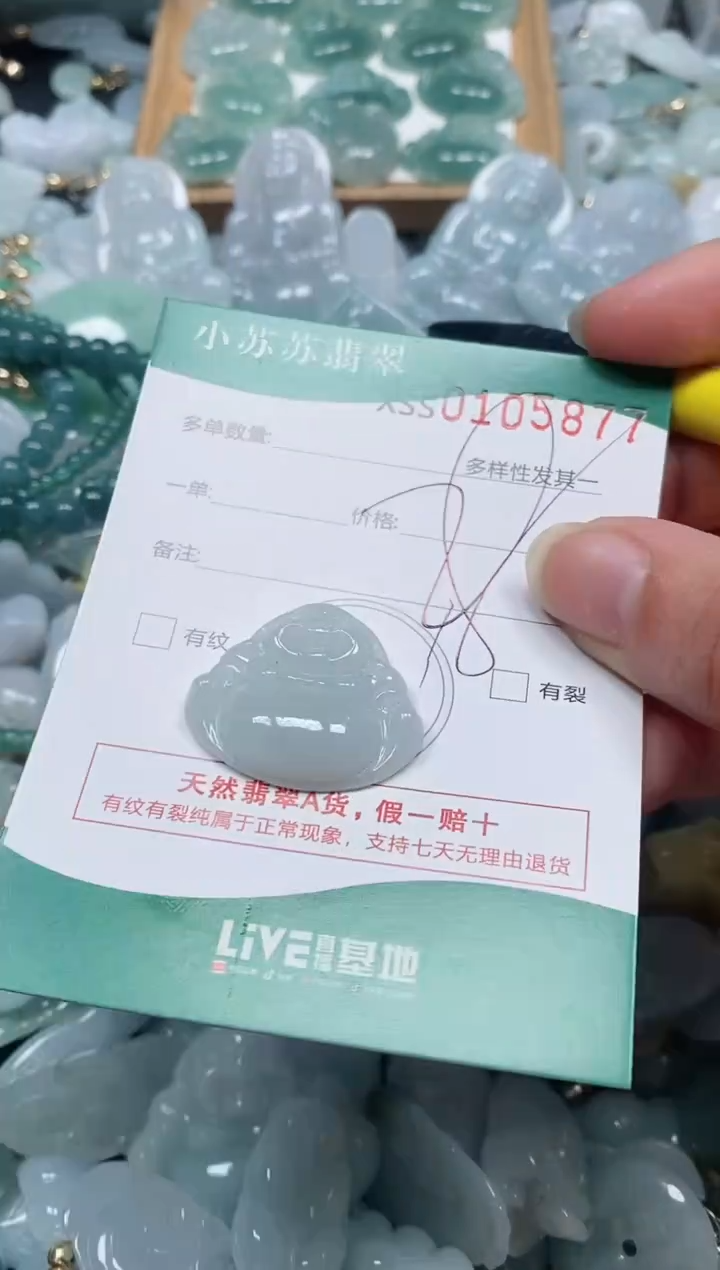 【闪购商品】翡翠颈饰未镶嵌闪购商品0105877