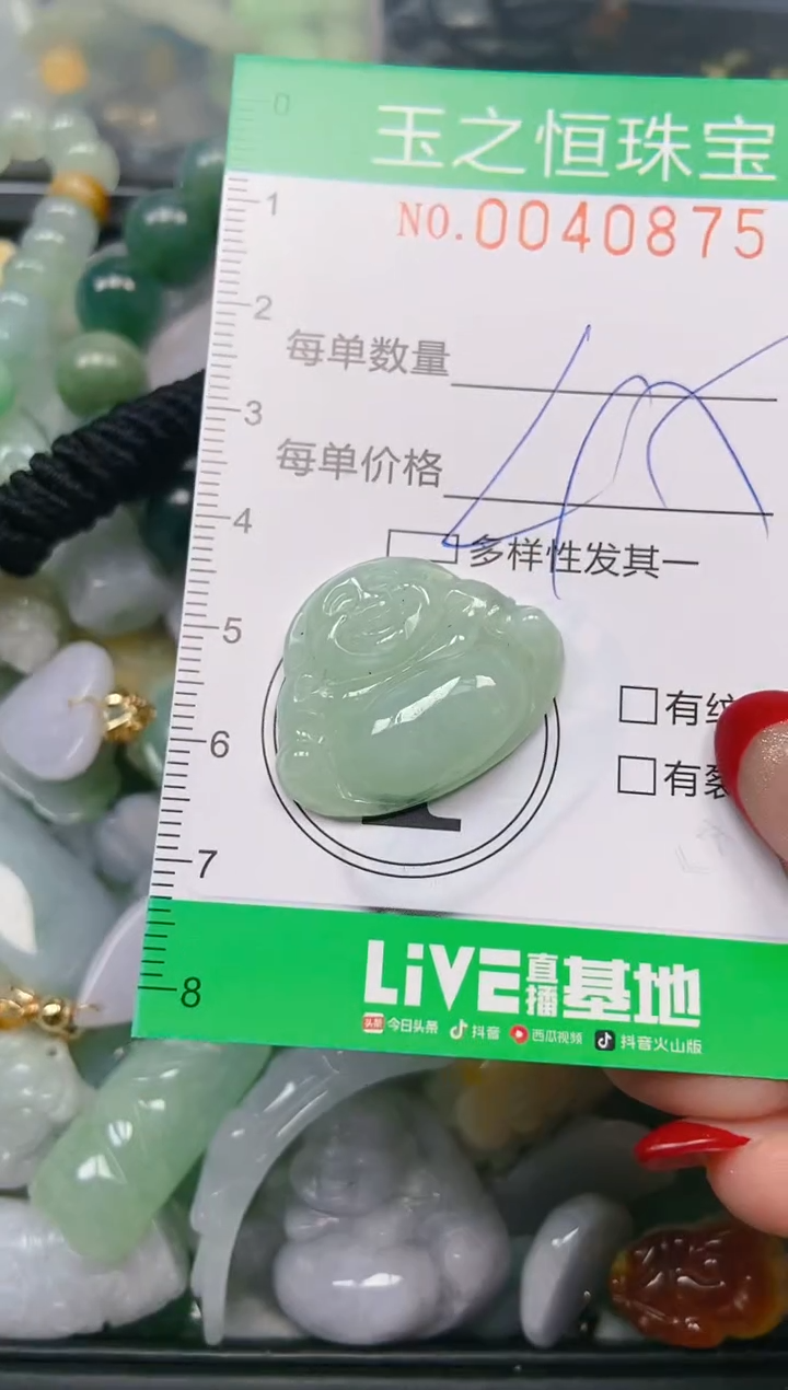 【闪购商品】翡翠颈饰未镶嵌闪购0040875