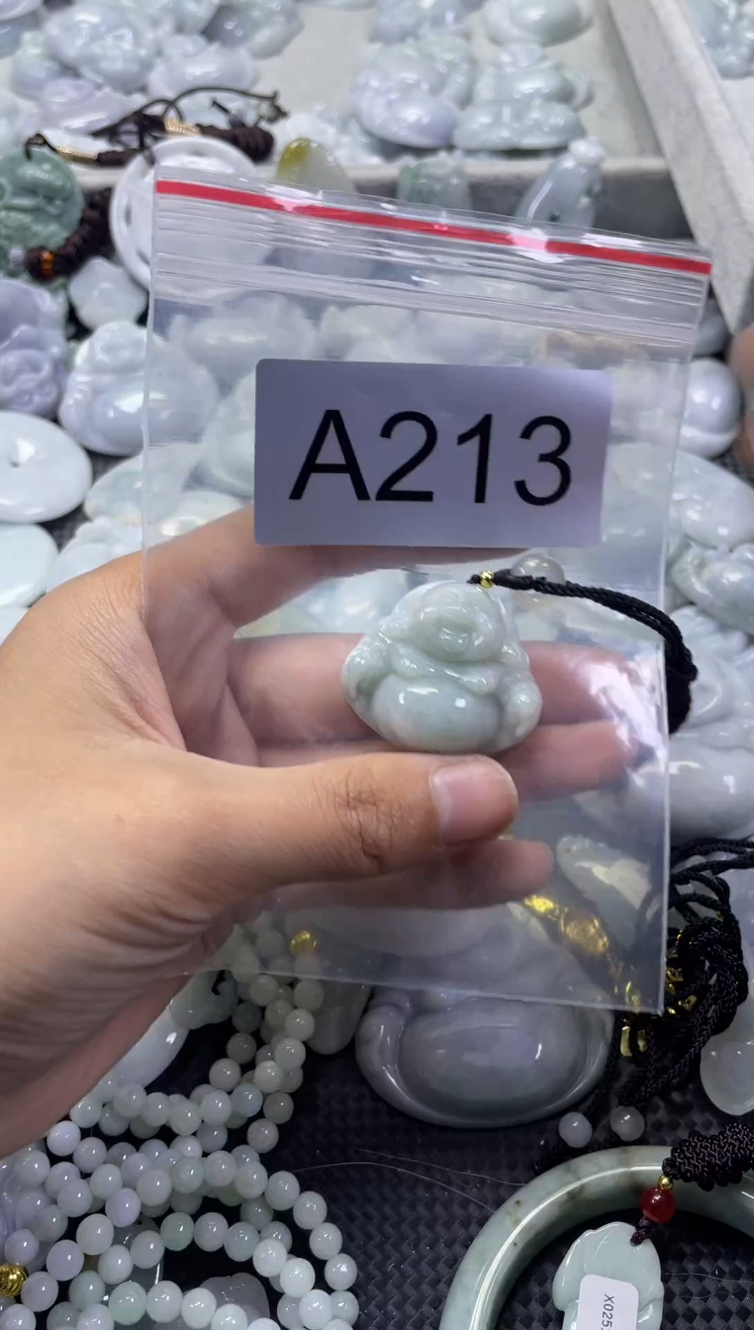 颈饰未镶嵌翡翠A213