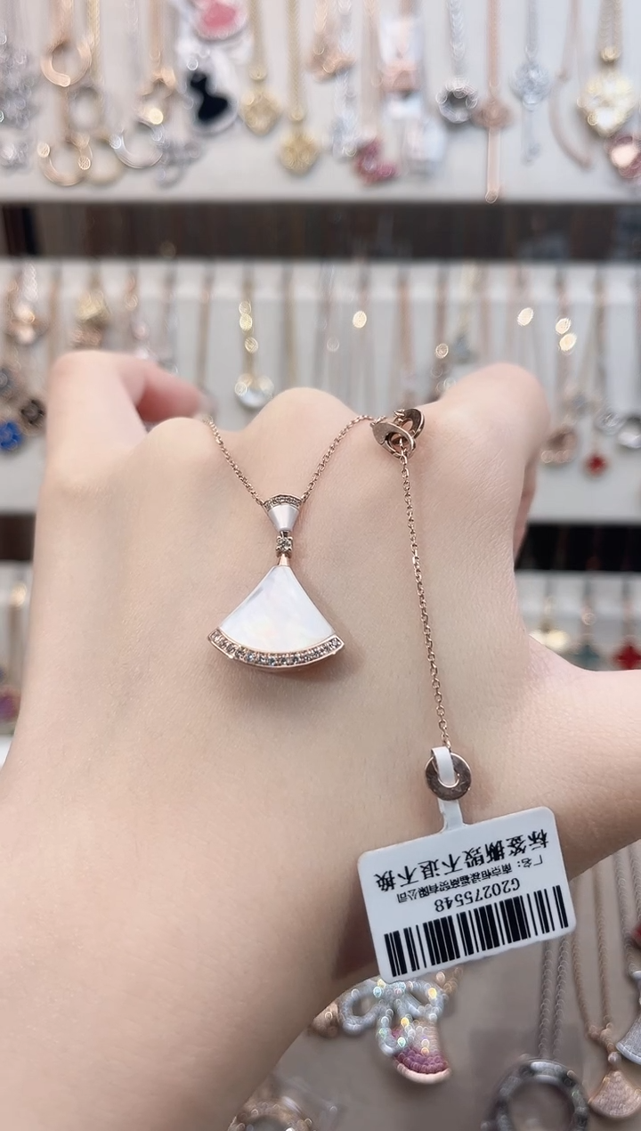 【闪购商品】套链贝壳（贝母）18K金镶嵌18K金镶嵌 K玫