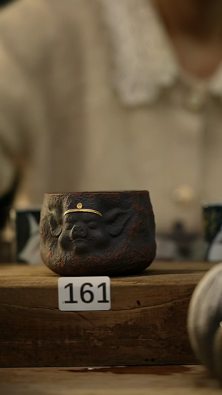 【闪购商品】瓷片设计师款 广州美术学院 陈启振 八戒杯