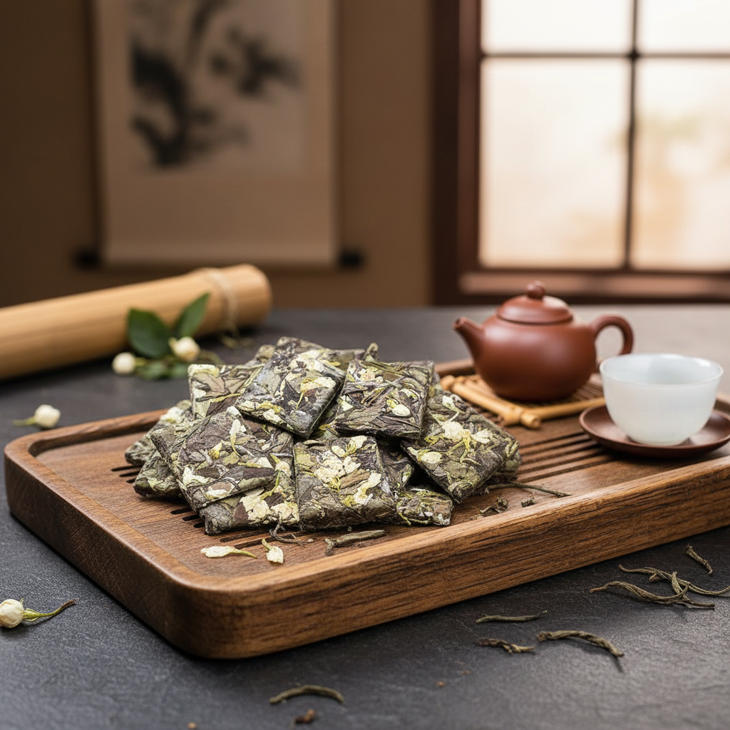 【江缘】雅香茉莉·茉莉白茶· 2022白牡丹+广西横县茉莉花·窨制+提香