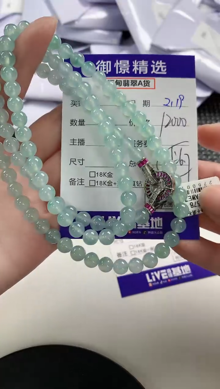 【闪购商品】翡翠颈饰未镶嵌64          