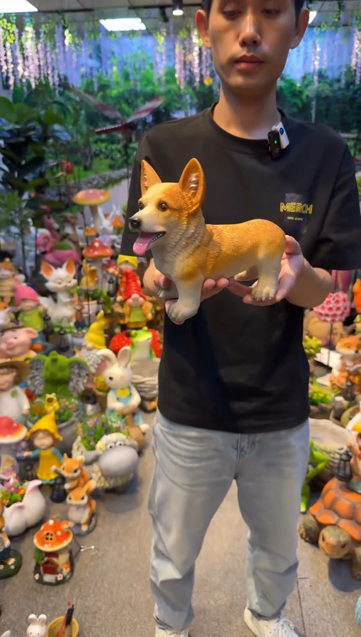 无花朵花园庭院摆件&00&