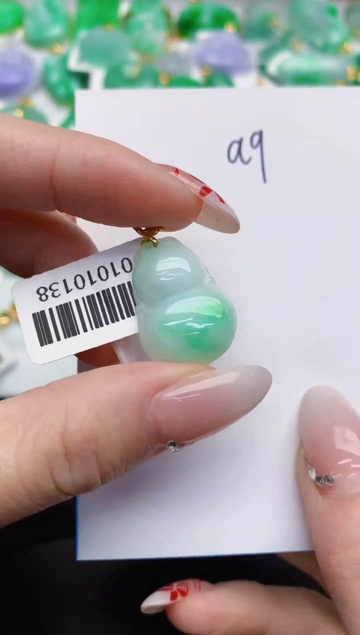 【闪购商品】翡翠颈饰18K金镶嵌000000000000