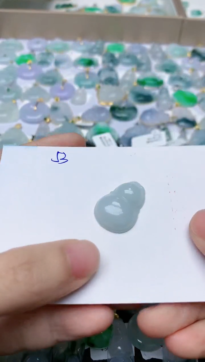 【闪购商品】翡翠颈饰未镶嵌天然翡翠A货    53