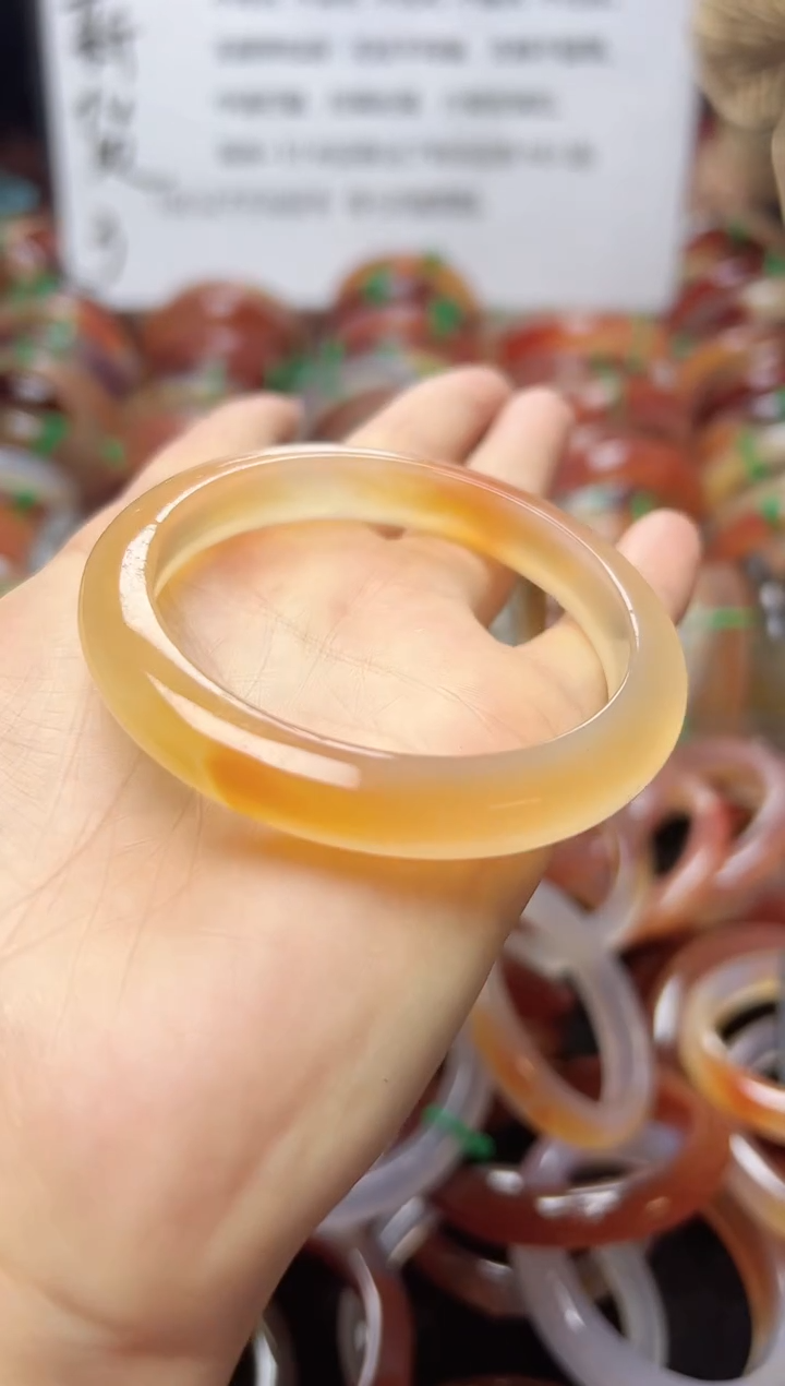 【闪购商品】玛瑙/玉髓手镯未镶嵌297