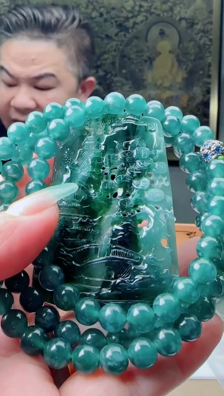 【闪购商品】翡翠颈饰未镶嵌11111111