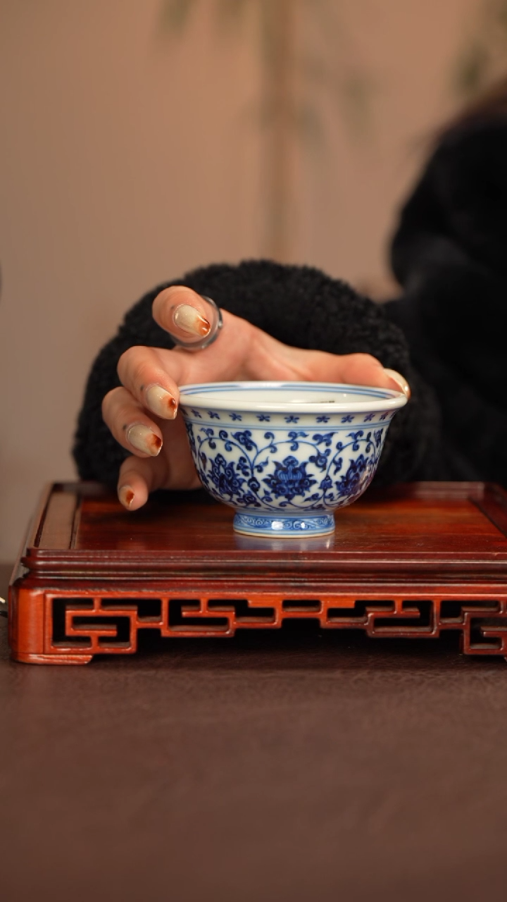 【闪购商品】杯子刘建锋窑景德镇手工手绘陶瓷